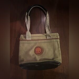 Tanners Creek Canvas Boho Bohemian Hippie Granola Inspired Tan and Brown Bag